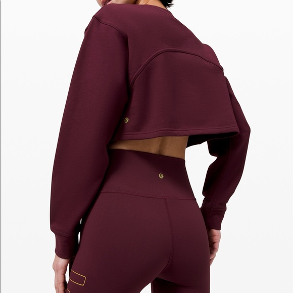 NWT lululemon All Yours Cropped Crew *LNY - Picture 5 of 5